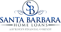 Santa Barbara Builders Incorporated logo with stylized roof and text